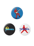 Button Badge (Set of 3)
